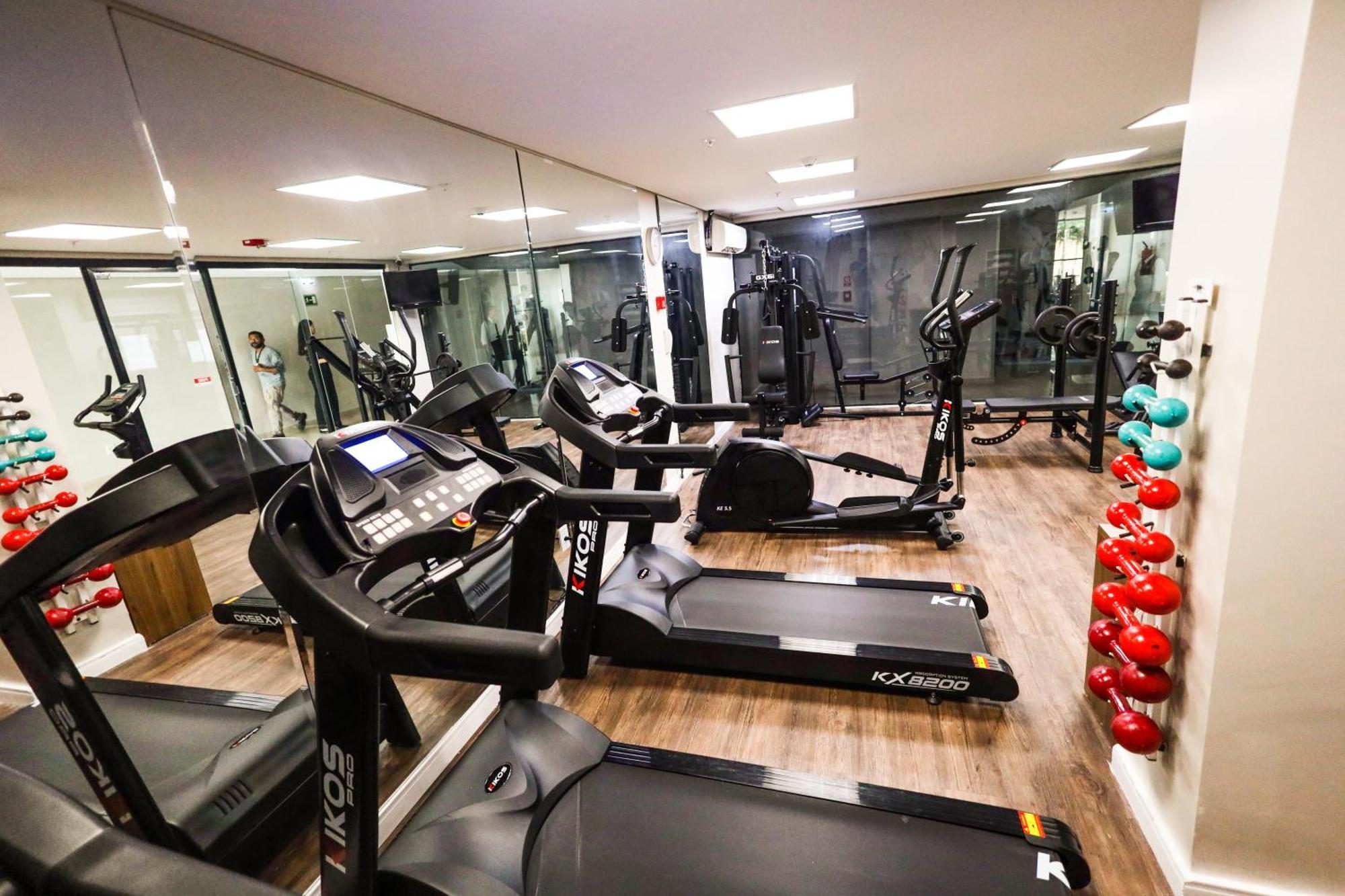 Hotel Inter Cuiaba Exterior photo The gym at the hotel
